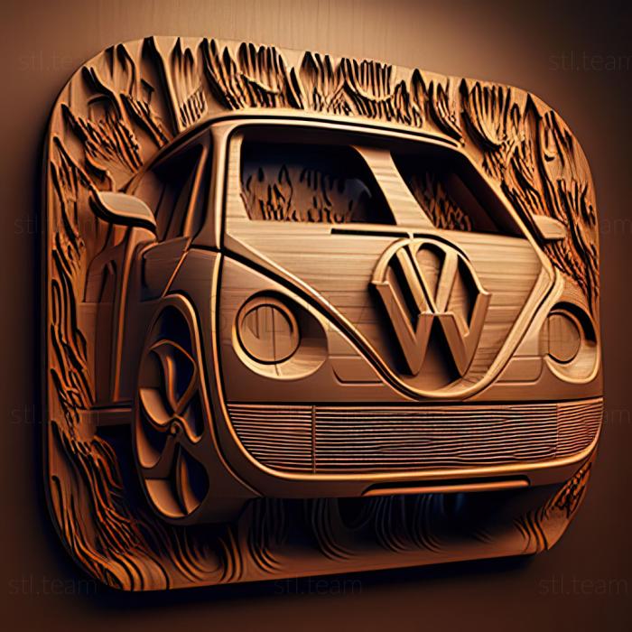3D модель Volkswagen Golf VIII (STL)